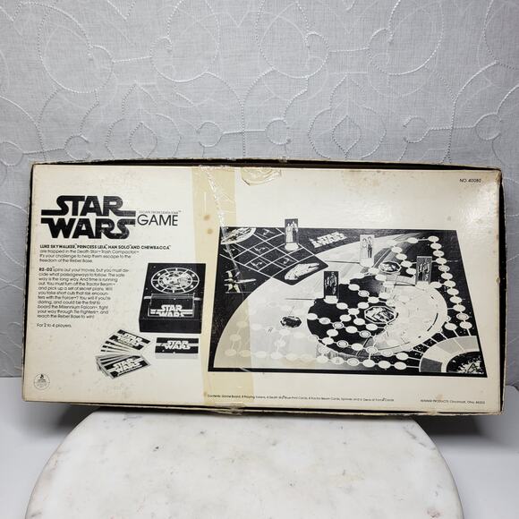Star Wars Escape From Death Star Game Complete Vintage Board Game 1977 Kenner - Picture 9 of 16